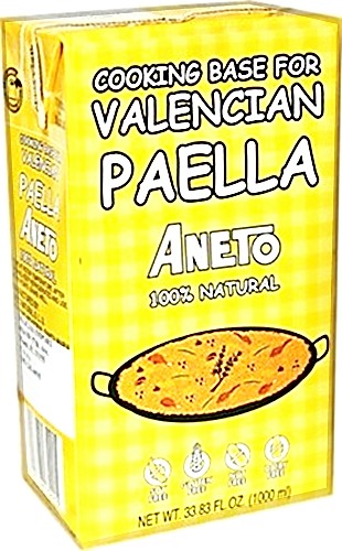 Aneto Paella Valenciana Cooking Base 100% Natural Imported from Spain